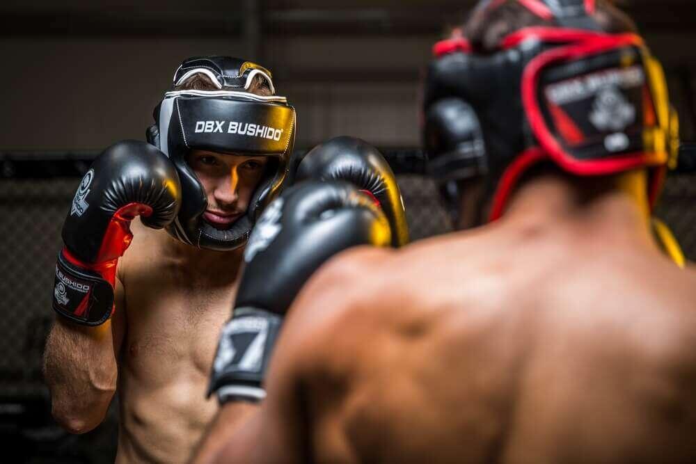 Kask bokserski treningowy dla dorosłych DBX Bushido ARH-2190 5/6