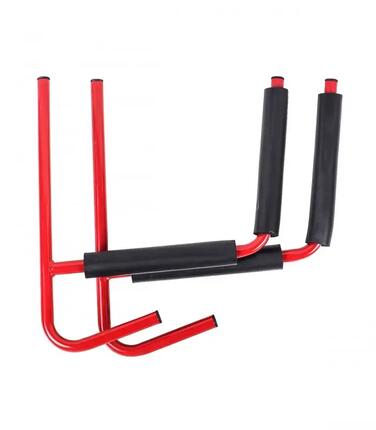Support Mural Kayak Set 2 pcs - Rangement Canoë SUP Pagaie 70kg Acier