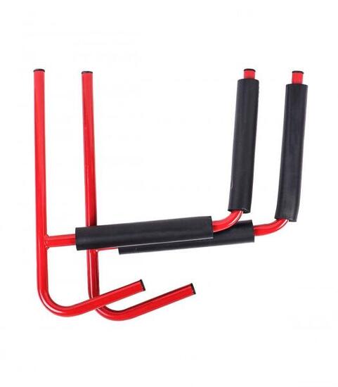 Supporto a parete kayak set 2 - staffa a muro canoa SUP pagaia 70 kg acciaio