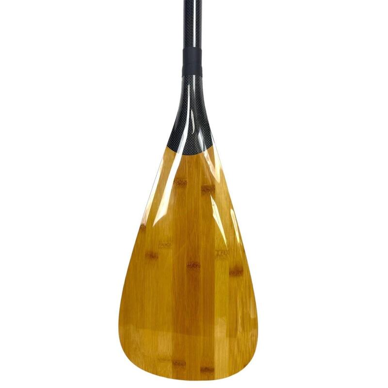 Aviron Paddle Surf Carbone et Bambou 165-217 cm. 3 pièces
