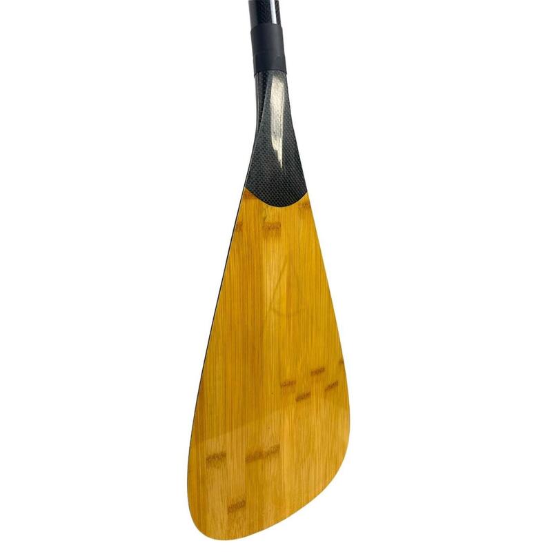 Aviron Paddle Surf Carbone et Bambou 165-217 cm. 3 pièces