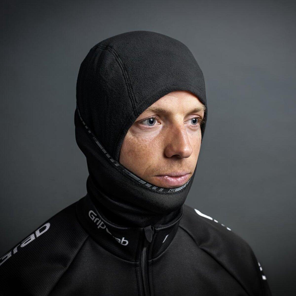 Bivakmuts voor fietsen Thermal Balaclava zwart 3/5