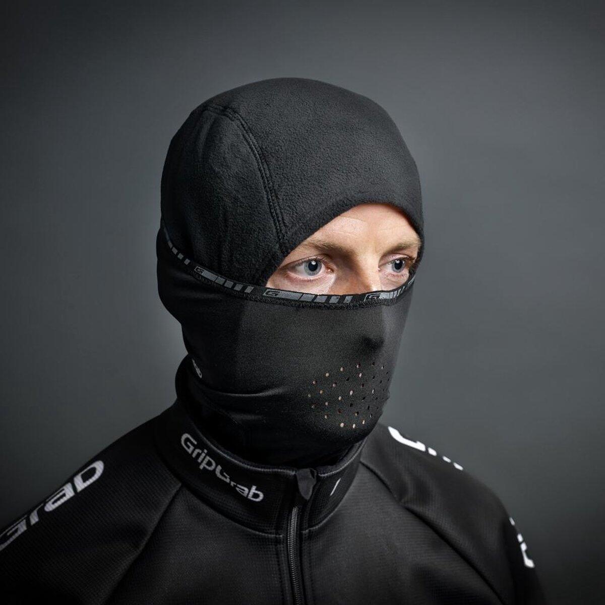 Bivakmuts voor fietsen Thermal Balaclava zwart 4/5