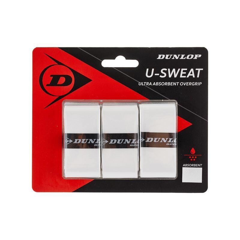 Owijka wierzchnia do rakiet tenisowych Dunlop U-Sweat Overgrip 3szt