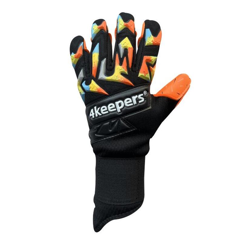 Rękawice bramkarskie męskie 4keepers Equip Flame NC