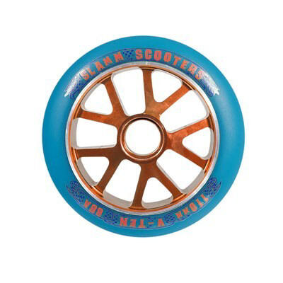 SLAMM SCOOTERS 110mm orange aluminium core stuntstepwiel