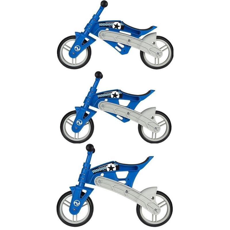 Nijdam N Rider loopfiets blauw