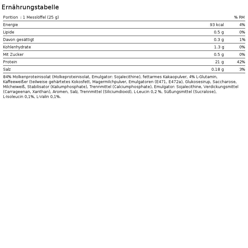 Whey Isolate | Iso Whey Zero (908g) | Tiramisu 3/4