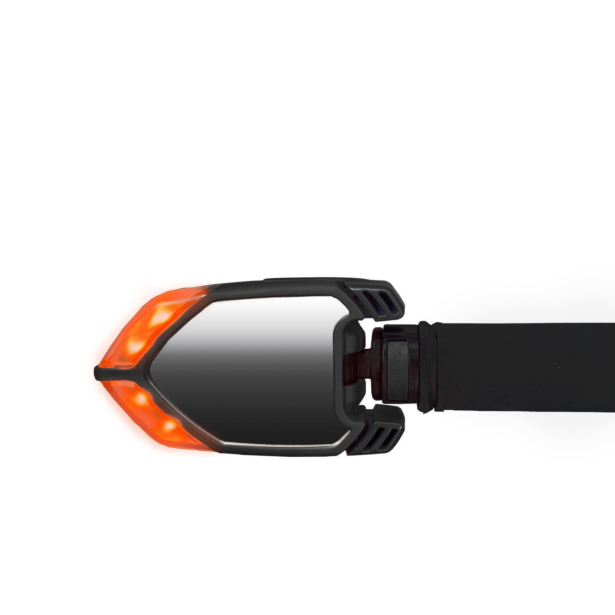 VISAIA BIKE Espelho + Luzes de Sinalização - Ciclismo / Trotinetes - QLIR