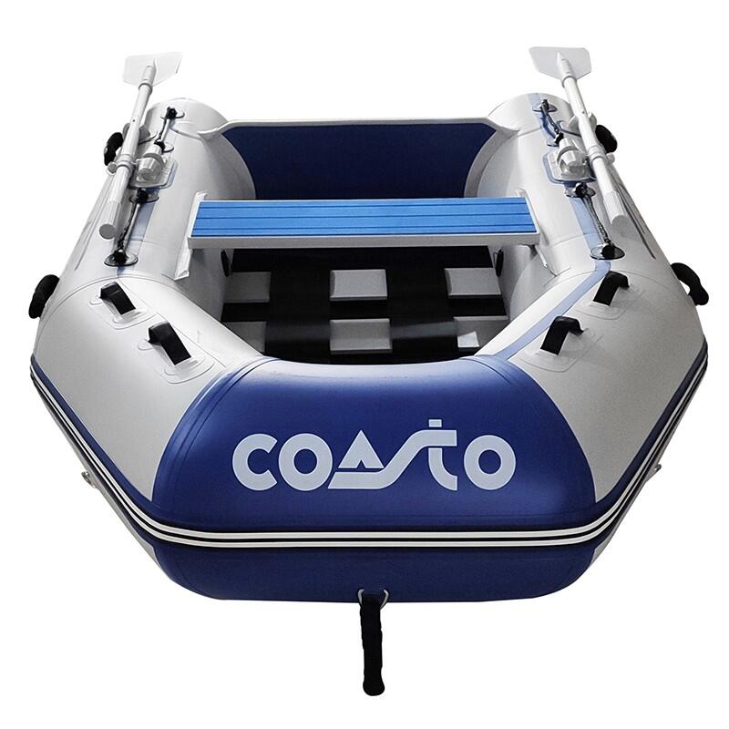 Barco hinchable con accesorios - 3 personas - 230x130 CM