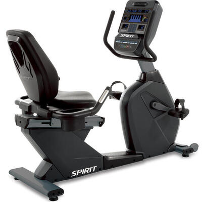 Ligfiets hometrainer spirit fitness cr900led - uitstekende garantie