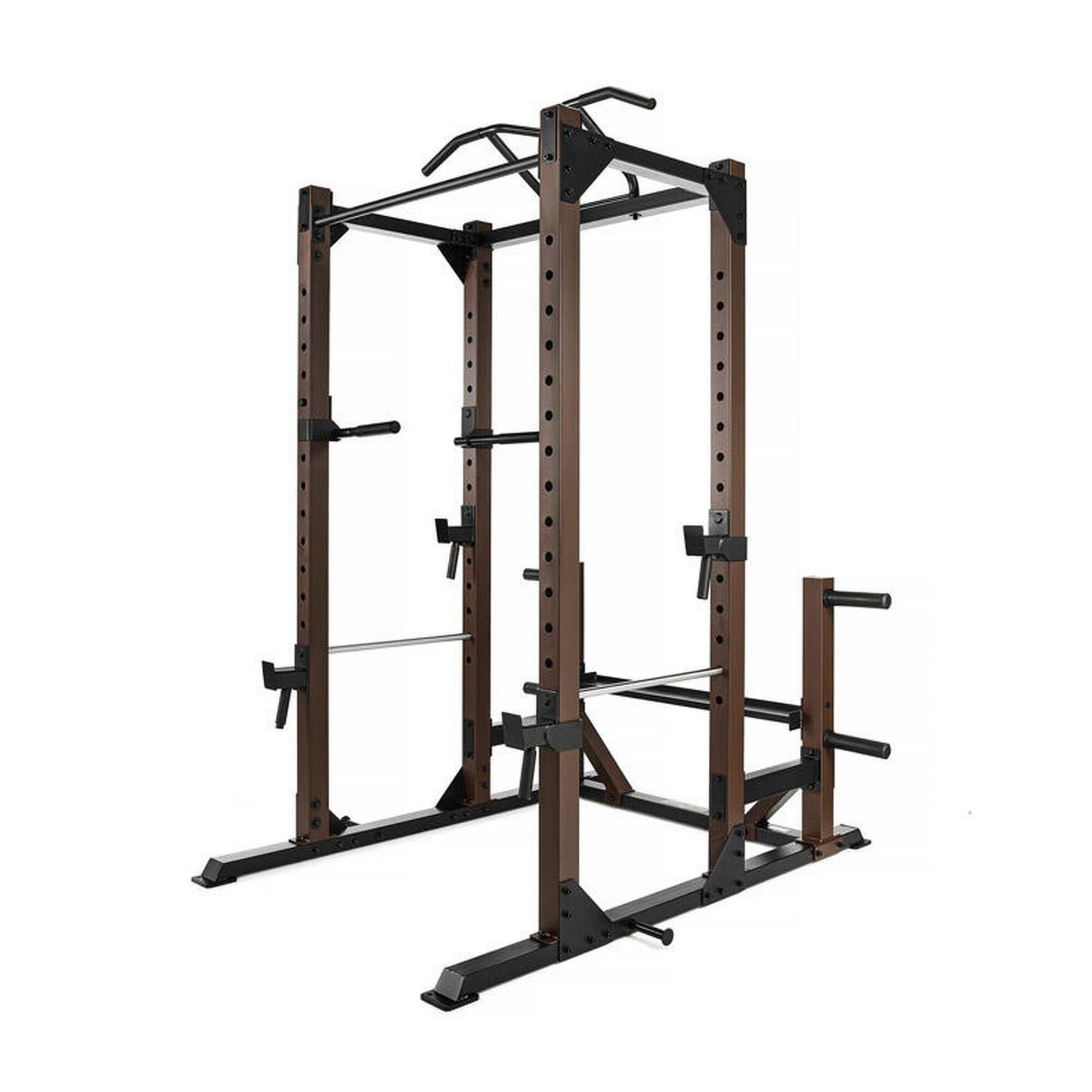 MARCY STEELBODY STB-98005 LIGHT COMMERCIAL MONSTER POWER CAGE & SQUAT RACK