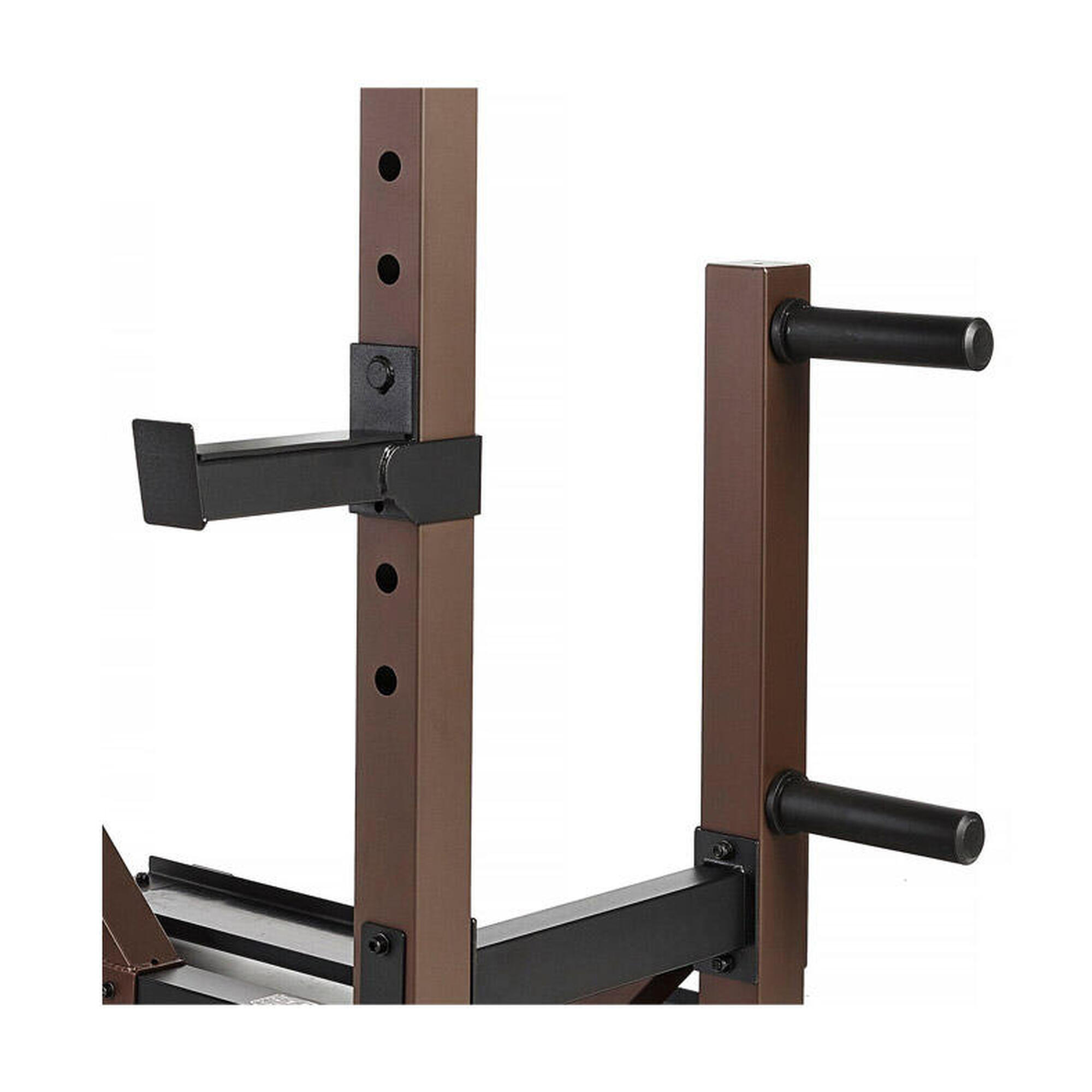 STEELBODY STB-98010 LIGHT COMMERCIAL POWER RACK/UTILITY WEIGHT TRAINER 3/7