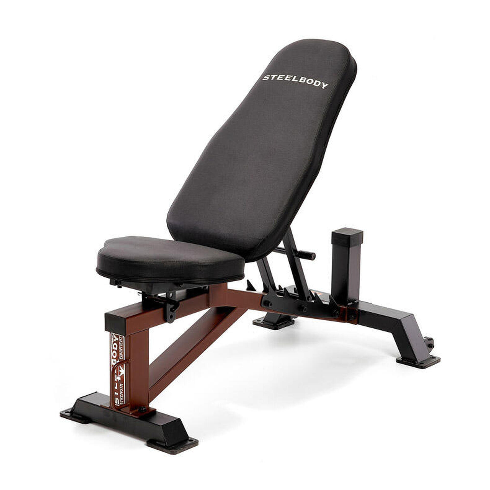 Marcy - Banc De Musculation Deluxe Stb-0105 - Banc - Blanc|noir - Taille Unique - Decathlon