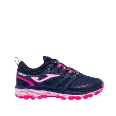 Joma J.sima jr 2233 zapatillas trail niño Azul marino/fucsia