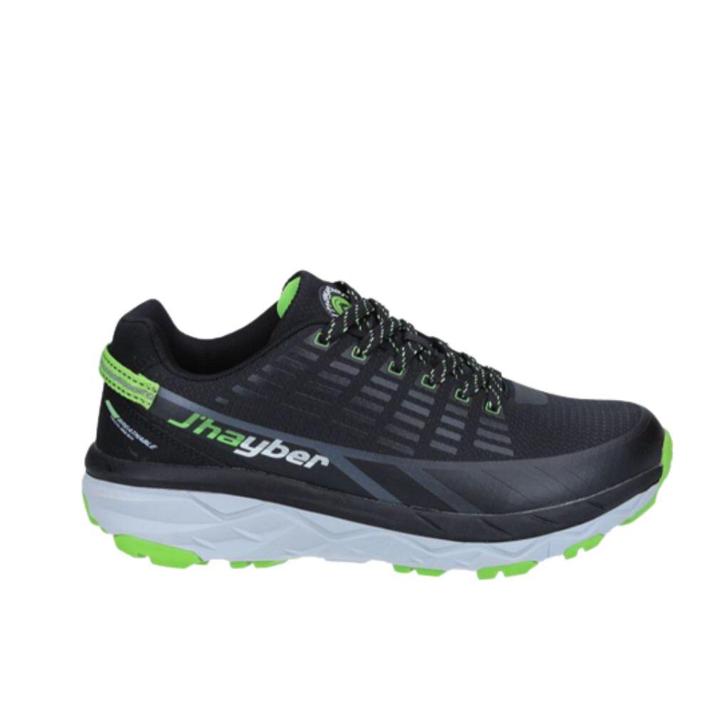 Calçado de caminhada na natureza e trekking manila para homens. Preto