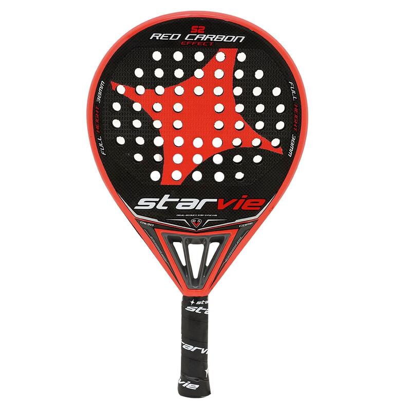 Padelracket S2 Red Carbon Effect