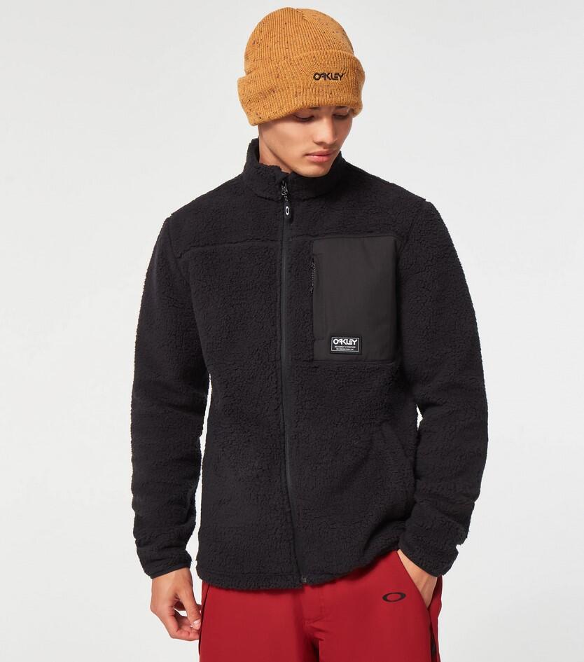 Veste  Mountain Fire Sherpa Noir Blackout- Homme - Oakley 2/3