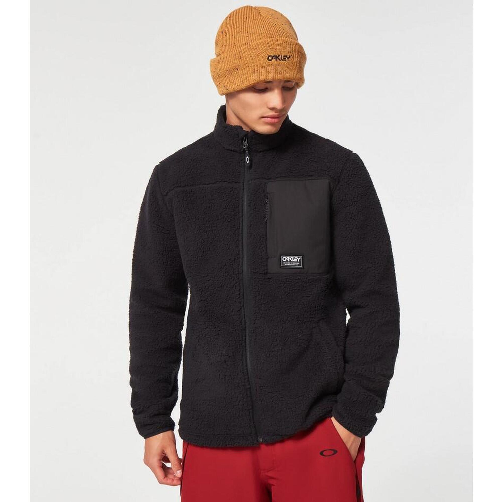 OAKLEY Oakley Herren Fleecejacke Mountain Fire Sherpa blackout 2/3