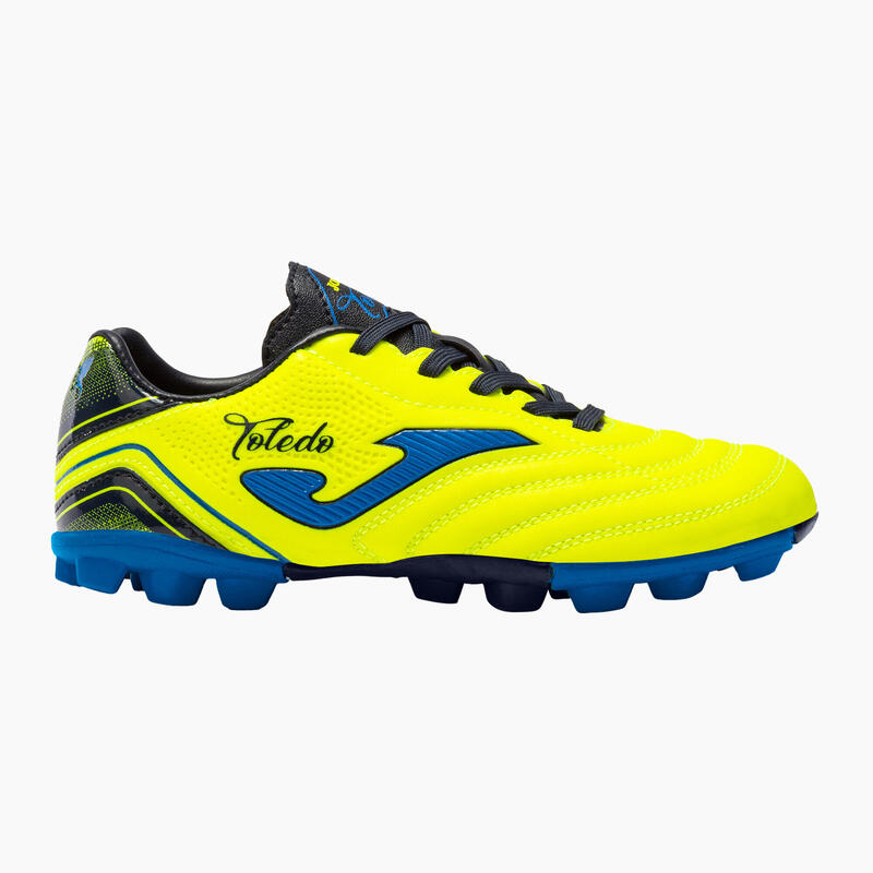 Botas fútbol fútbol Niños Joma Toledo jr 22 hg amarillo flúor