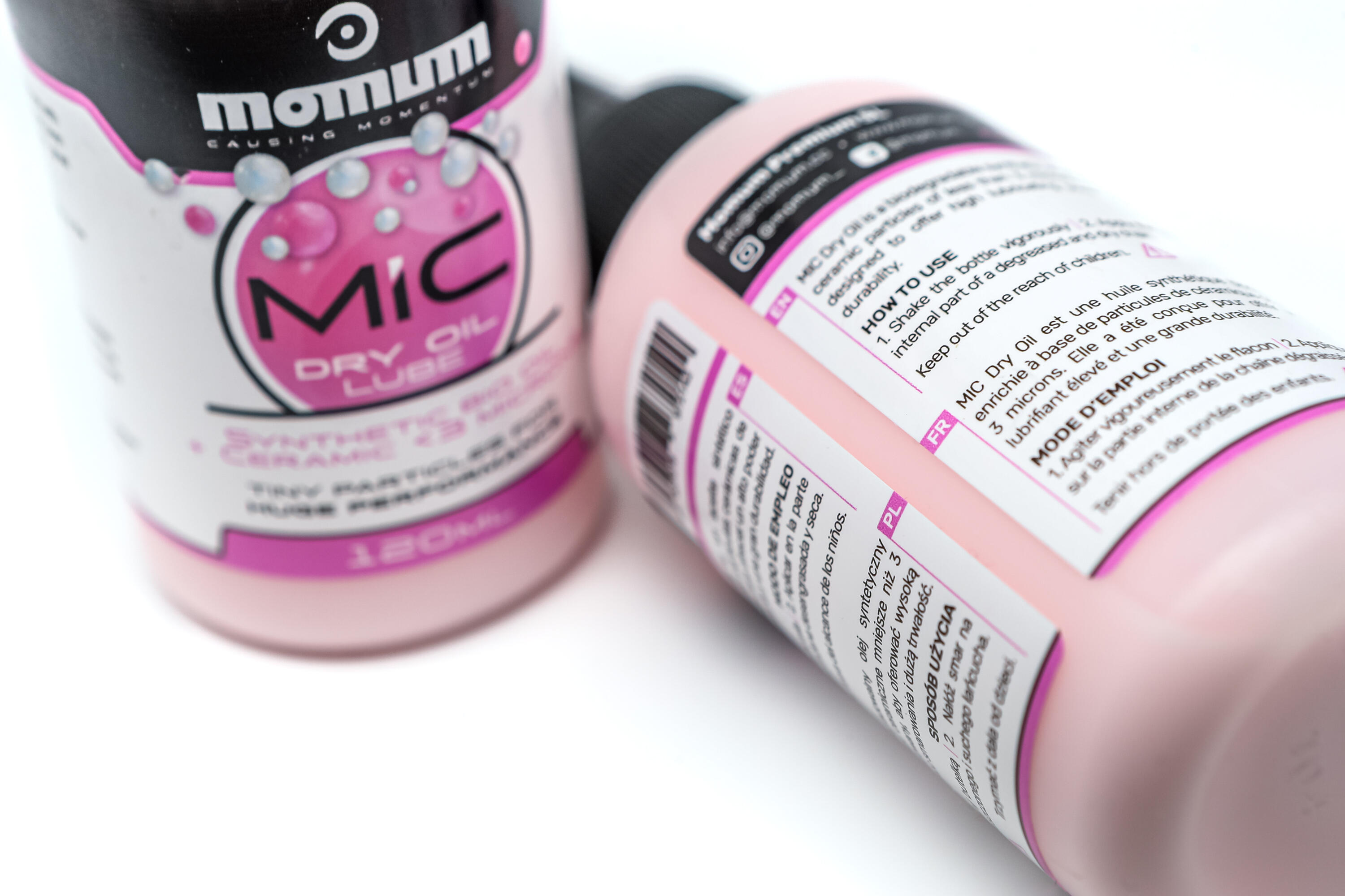 Lubrifiant Momum MIC Dry Oil + Ceramic 120 ml 4/4