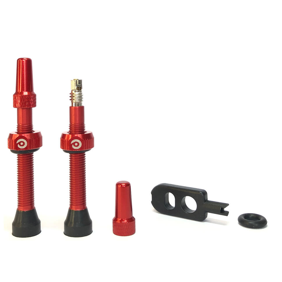 Zestaw 2 wentyli presta do kół tubeless Momum Tav 44 mm