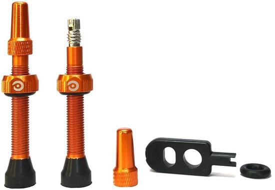Zestaw 2 wentyli presta do kół tubeless Momum Tav 44 mm
