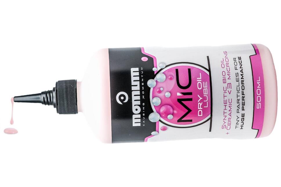 Ceramiczny olej do łańcucha rowerowego Momum Mic Dry Oil Lube 500ml