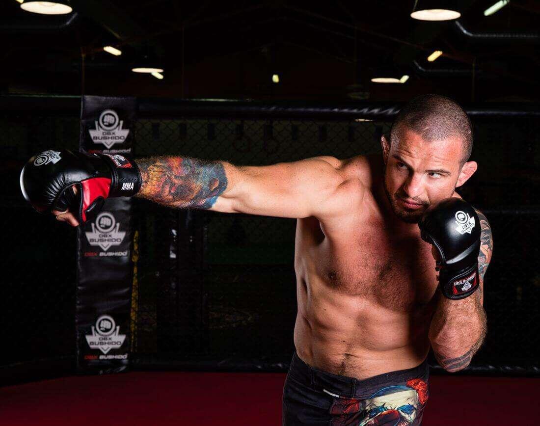 MMA rukavice DBX BUSHIDO ARM-2011 5/6