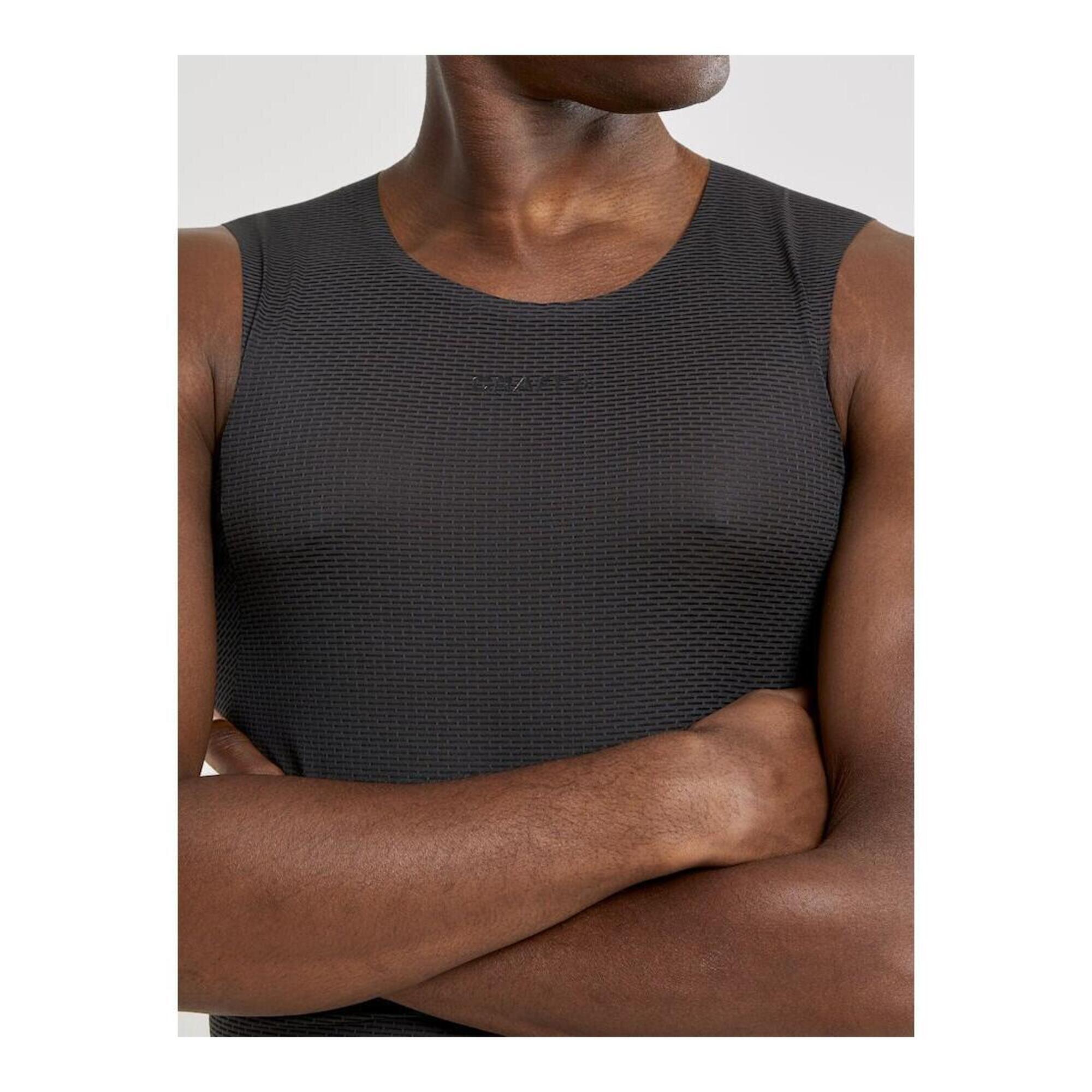 Pro Dry Nanoweight Sleeveless Baselayer Men Black 4/5