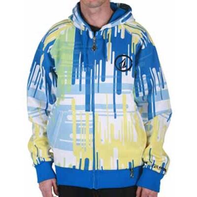 VOLCOM Drip Plaid Basic Quilted Jacket