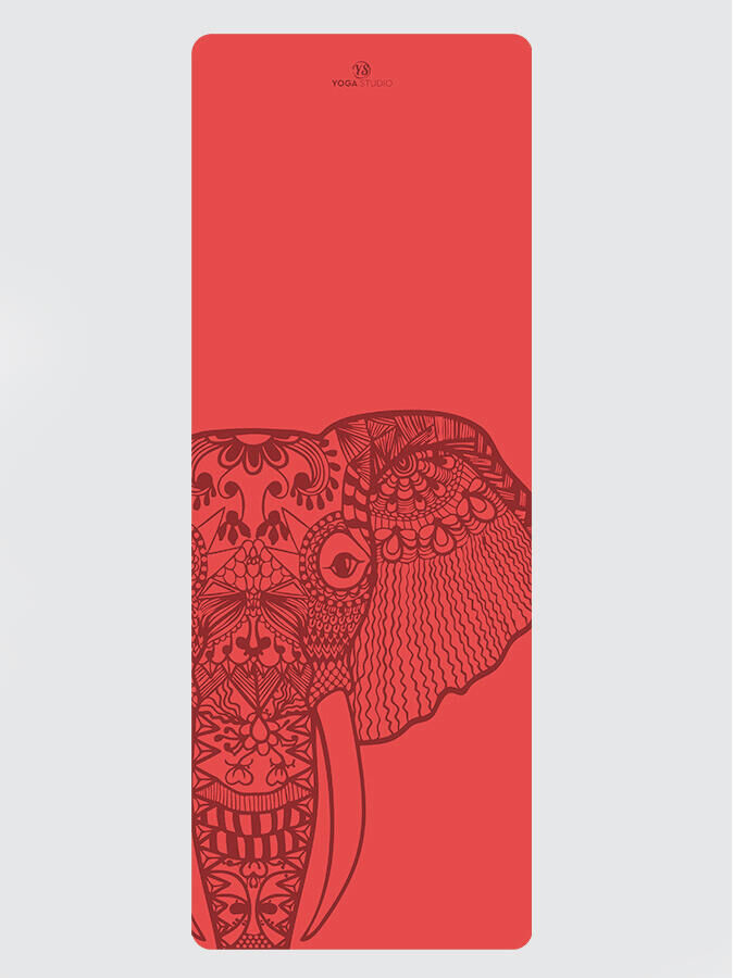 YOGA STUDIO Yoga Studio The Grip Elephant Yoga Mat 4mm - Red