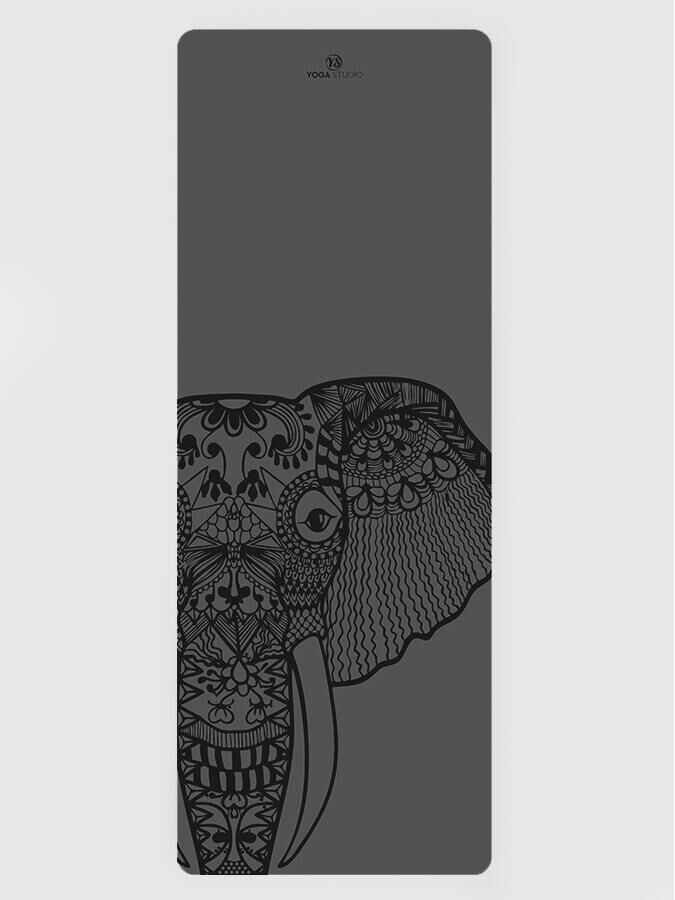 YOGA STUDIO Yoga Studio The Grip Elephant Yoga Mat 4mm - Grey