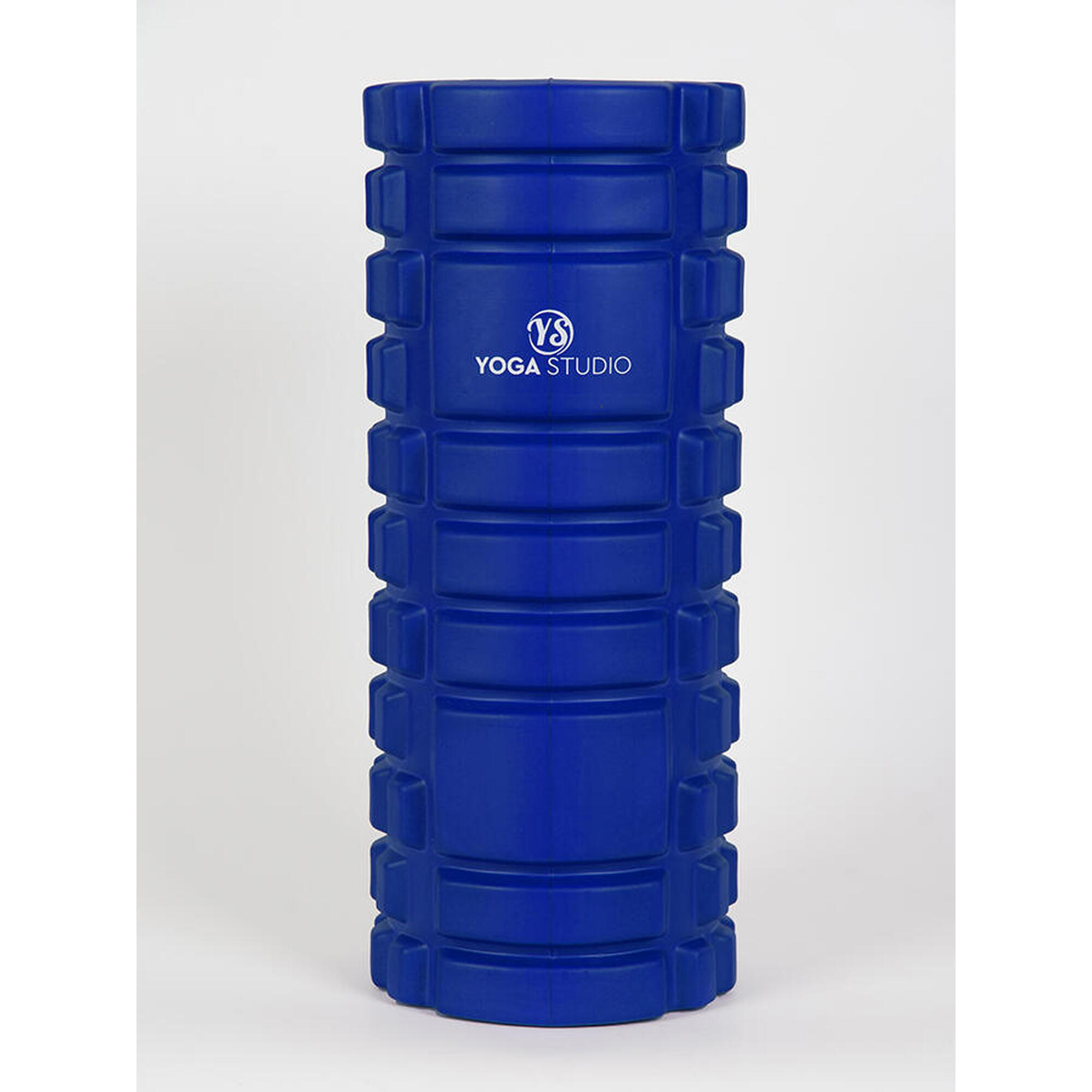 Yoga Studio SMR Trigger Point Grid Foam Massage Roller - Dark Blue 1/5