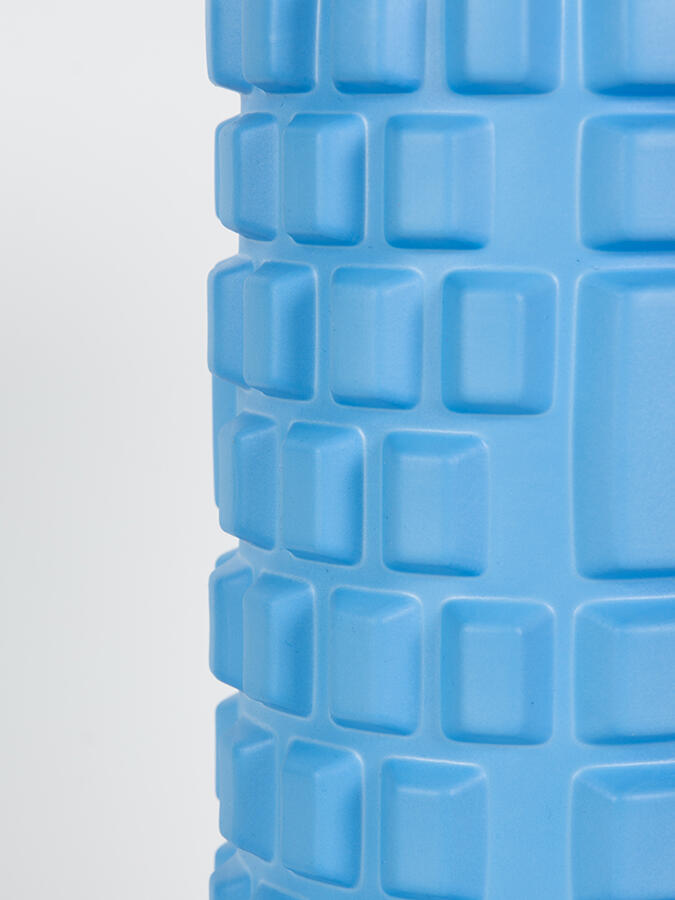 Yoga Studio SMR Trigger Point Grid Foam Massage Roller - Blue 3/5