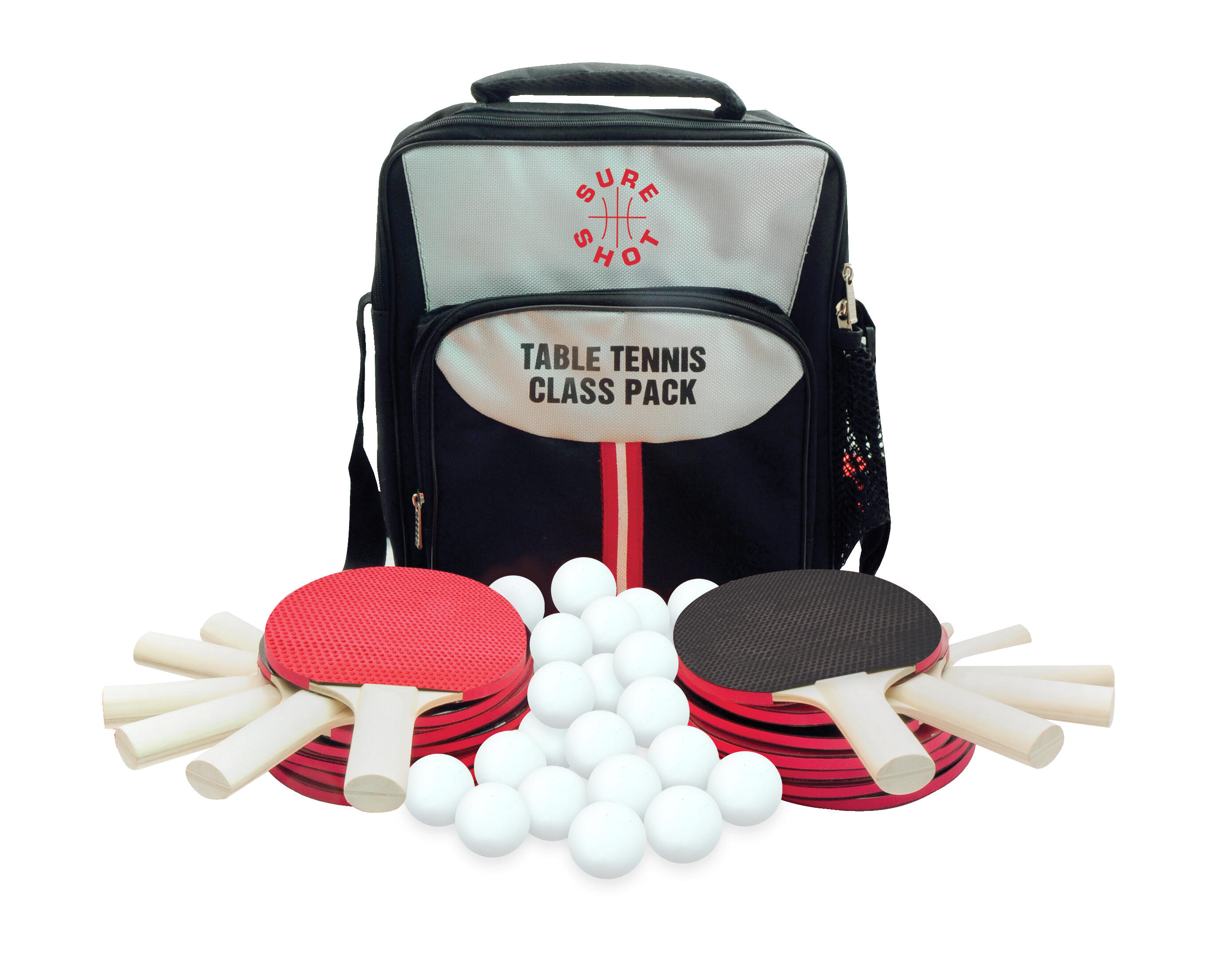 SURE SHOT Sure Shot Table Tennis Class Pack (Pimpled out)