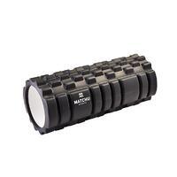 Foam roller / rouleau de massage / rouleau de fitness 33cm - Ø 14cm - noir