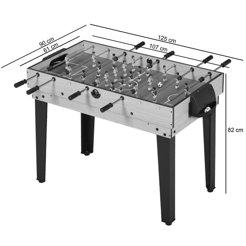 Table de jeux 10 en 1 - Baby Foot - Billard - Ping Pong - Hockey - Bowling - Ca