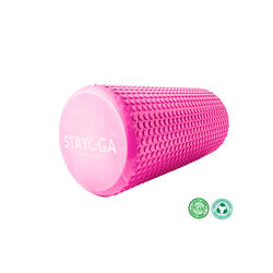 Roller Yoga Foam Rosa Espuma EVA Orgánica Alta Densidad