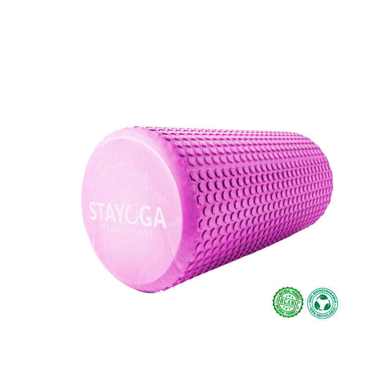 Rodillo Foam Roller Rulo Pilates Masaje Espuma Domyos 90 cm x 15