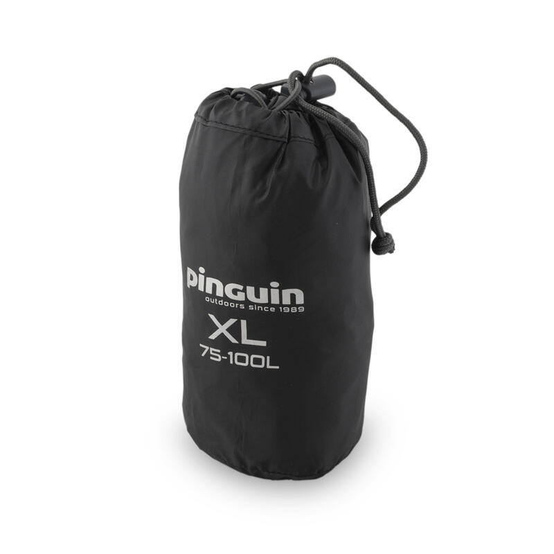 Husa ploaie rucsac Pinguin M 35-55 litri, neagra