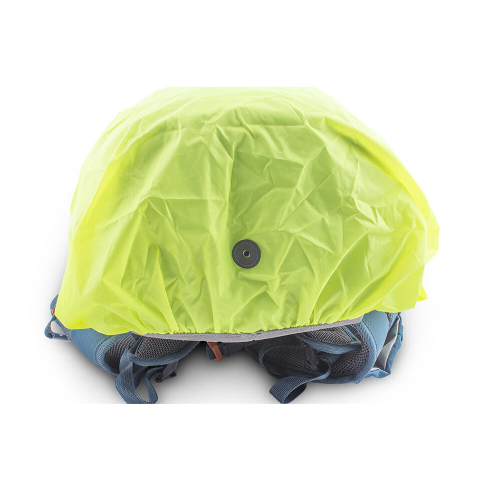 Husa ploaie rucsac Pinguin S 15-35 litri, verde 2/12