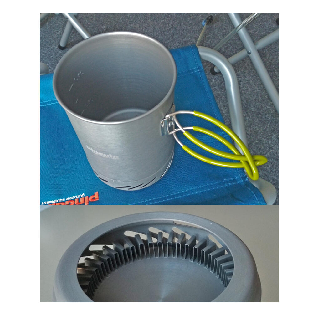 Réchaud à gaz Aura System Camping Kocher Trekking Outdoor Set Casserole 4/7