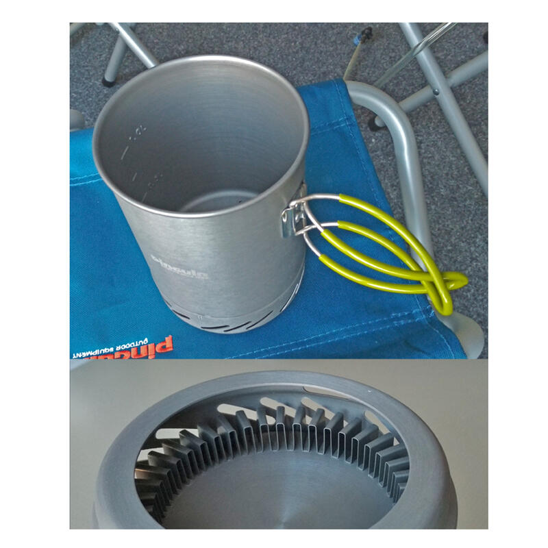 Arzator Pinguin Aura, 1280W, 1l, schimbator de caldura, aprinzator piezzo