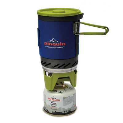 Gasfornuis aura system campingfornuis trekking outdoor pannenset pot