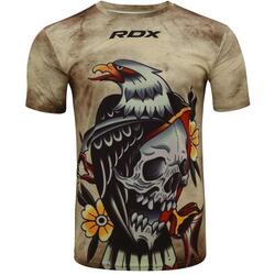 Harrier Tattoo T-Shirt - t-shirt d'arts martiaux - tête de mort - design