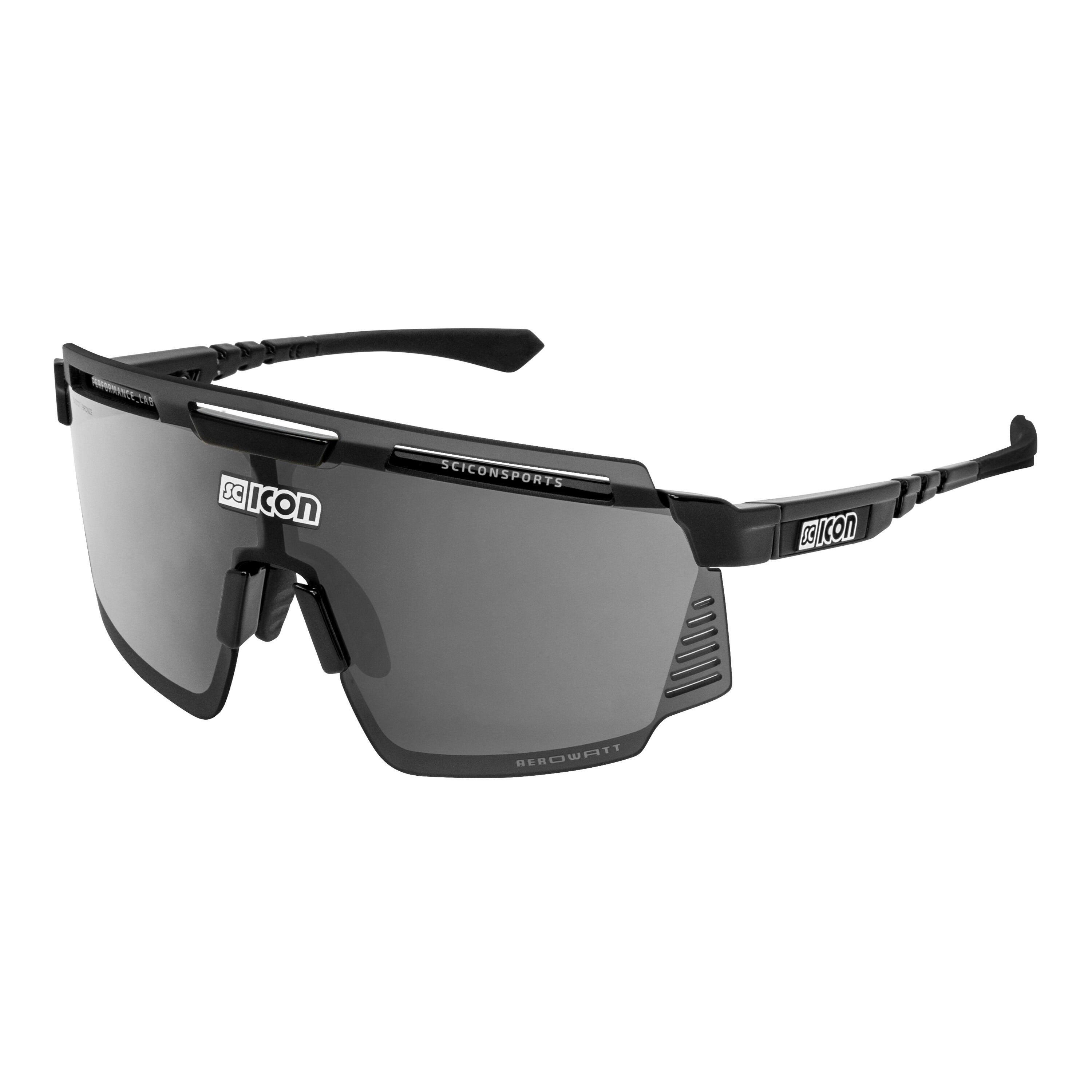 Scicon Sports - Lunette De Soleil - Sport - Aerowatt - Lunettes De Soleil - Gris|noir - Taille Unique - Decathlon