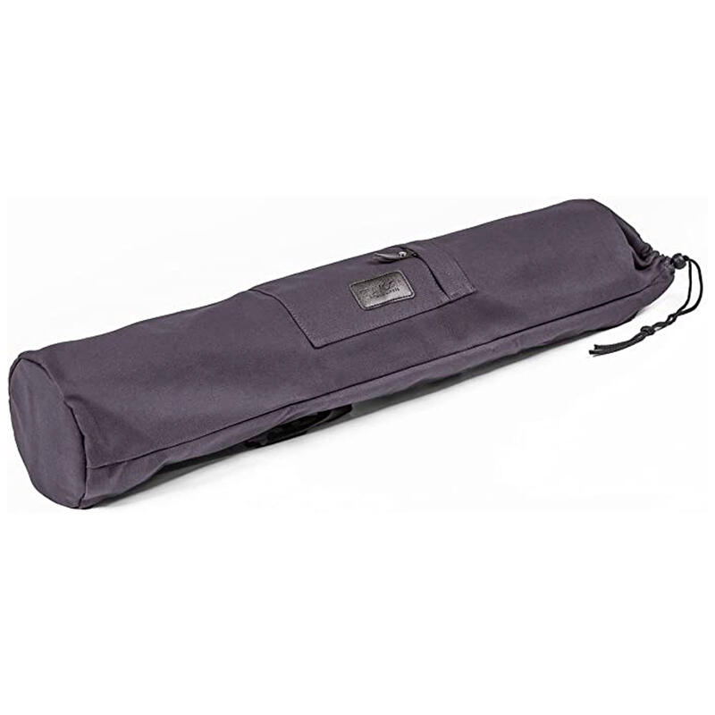 Bolsa Porta Esterilla Yoga Jeans Gris Algodón Orgánico