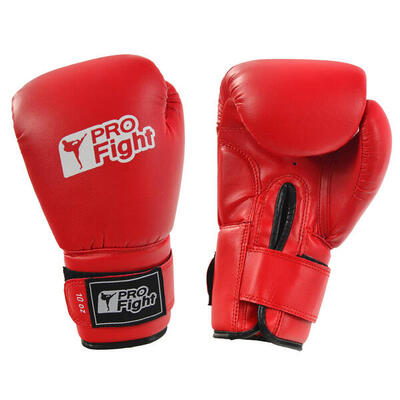 Profight bokshandschoenen van pvc met klittenbandsluiting