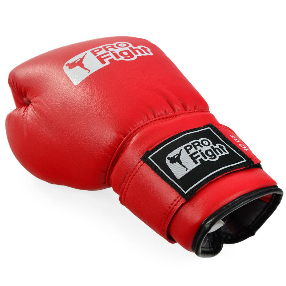 Luvas de boxe PROFIGHT em PVC com fecho em velcro 3/5